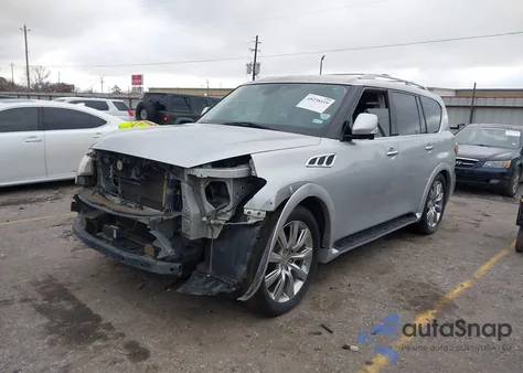 2012 Infiniti Qx56 from USA, damaged, VIN JN8AZ2ND6C9715404